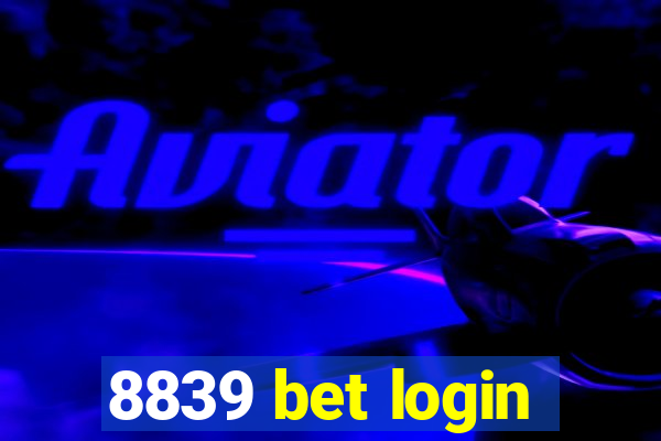 8839 bet login